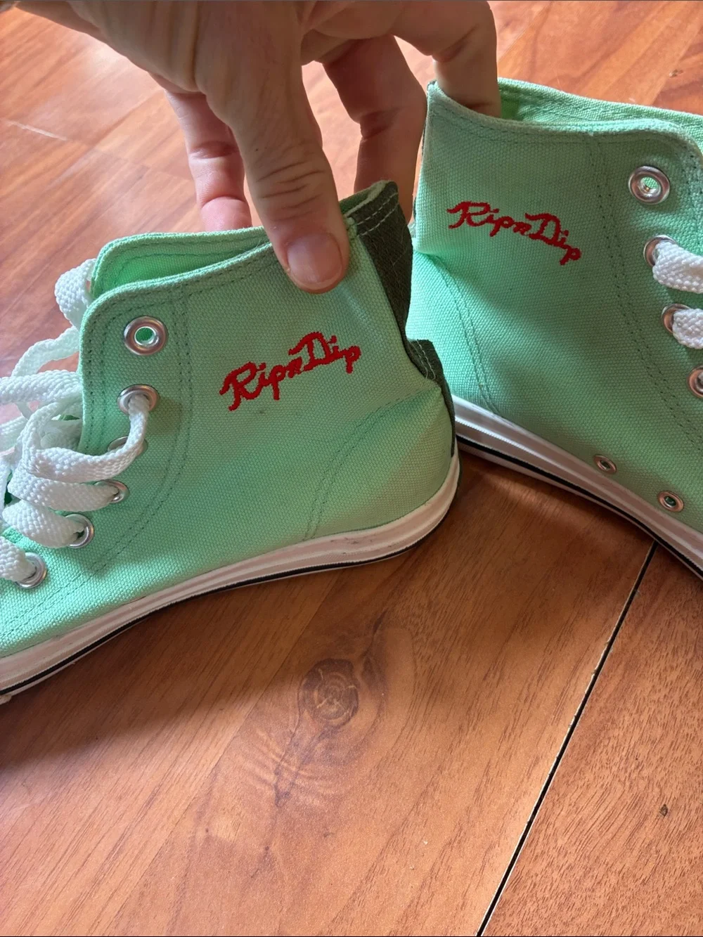 Rip n dip Frida Kalo hi-top sneakers